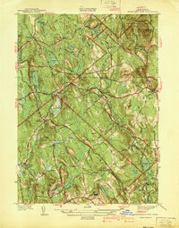 Wachusett Mtn 1940 topographic map thumbnail
