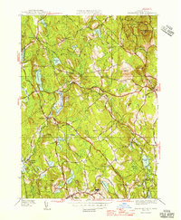 Wachusett Mtn 1946 topographic map thumbnail