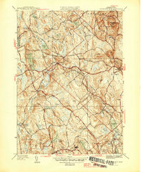 Wachusett Mtn 1946 topographic map thumbnail