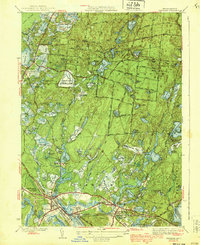 Wareham 1939 topographic map thumbnail