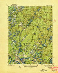 Wareham 1939 topographic map thumbnail