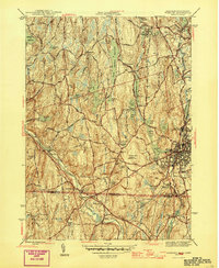 Webster 1945 topographic map thumbnail