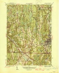 Webster 1945 topographic map thumbnail