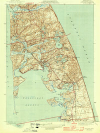 Wellfleet 1944 topographic map thumbnail