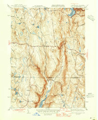 West Granville 1946 topographic map thumbnail