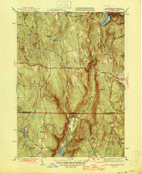 West Granville 1946 topographic map thumbnail