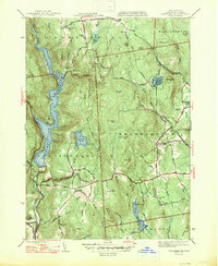 Westhampton 1947 topographic map thumbnail