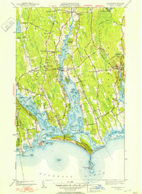 Westport 1951 topographic map thumbnail