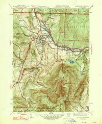 Williamstown 1947 topographic map preview