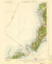 Woods Hole 1941 topographic map thumbnail
