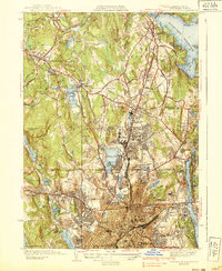 Worcester North 1939 topographic map thumbnail