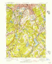 Worcester South 1948 topographic map thumbnail