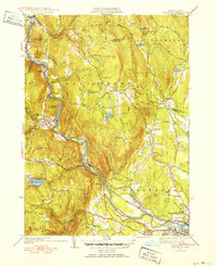 Woronoco 1951 topographic map thumbnail