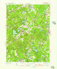 Wrentham 1946 topographic map thumbnail