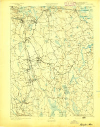 Abington 1893 topographic map thumbnail