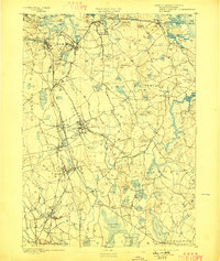 Abington 1893 topographic map thumbnail