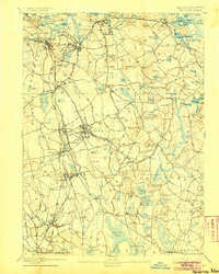 Abington 1893 topographic map thumbnail