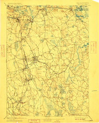 Abington 1893 topographic map thumbnail