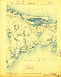 Barnstable 1893 topographic map thumbnail