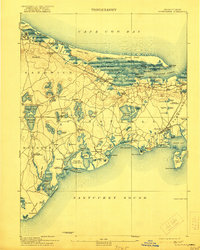 Barnstable 1893 topographic map thumbnail