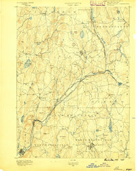 Barre 1889 topographic map thumbnail