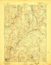 Barre 1894 topographic map thumbnail