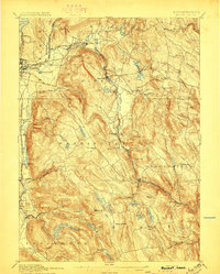 Becket 1897 topographic map thumbnail