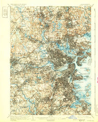 Boston 1903 topographic map preview