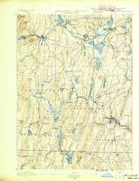 Brookfield 1890 topographic map thumbnail