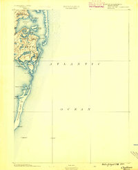 Chatham 1888 topographic map thumbnail
