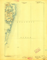 Chatham 1893 topographic map thumbnail