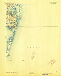 Chatham 1893 topographic map thumbnail