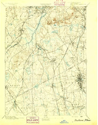 Dedham 1894 topographic map thumbnail