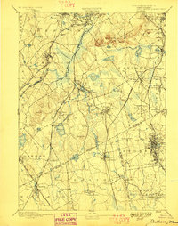 Dedham 1894 topographic map thumbnail