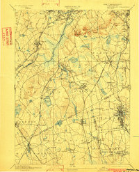 Dedham 1894 topographic map thumbnail