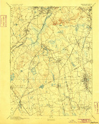 Dedham 1894 topographic map thumbnail