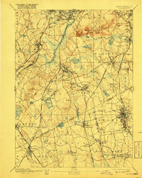 Dedham 1894 topographic map preview