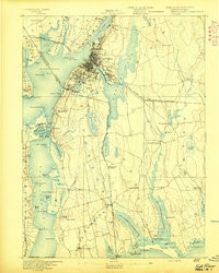Fall River 1893 topographic map thumbnail