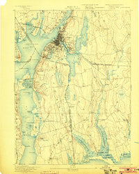 Fall River 1893 topographic map thumbnail