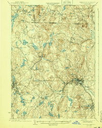 Fitchburg 1935 topographic map thumbnail