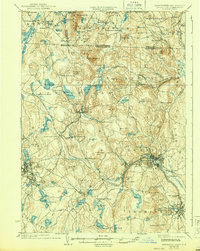 Fitchburg 1935 topographic map thumbnail