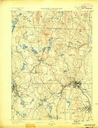 Fitchburg 1889 topographic map thumbnail