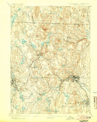 Fitchburg 1893 topographic map thumbnail