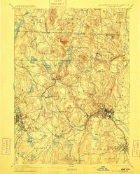 Fitchburg 1893 topographic map thumbnail
