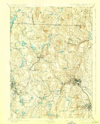 Fitchburg 1893 topographic map thumbnail