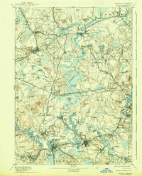 Framingham 1894 topographic map thumbnail