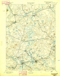 Framingham 1894 topographic map thumbnail