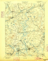 Framingham 1894 topographic map thumbnail