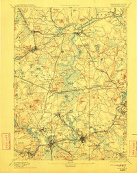 Framingham 1894 topographic map thumbnail