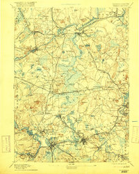 Framingham 1894 topographic map thumbnail